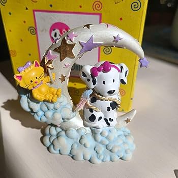 Amazon.co.jp: レトロ スポッティドッティ 陶器置物 レア 1997年